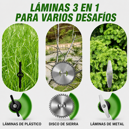 Cortadora Inalámbrica TurboBlade con 2 baterías de 48V
